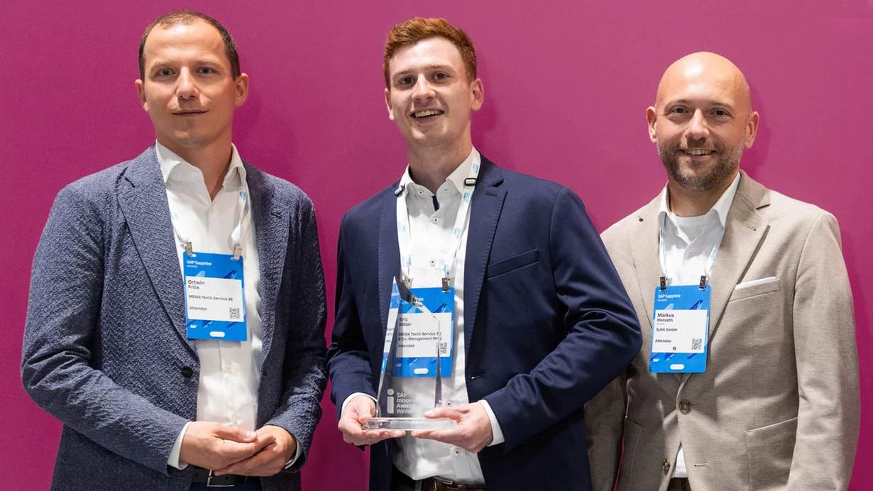 
										Mewa gewinnt «SAP Innovation Award 2025»
									