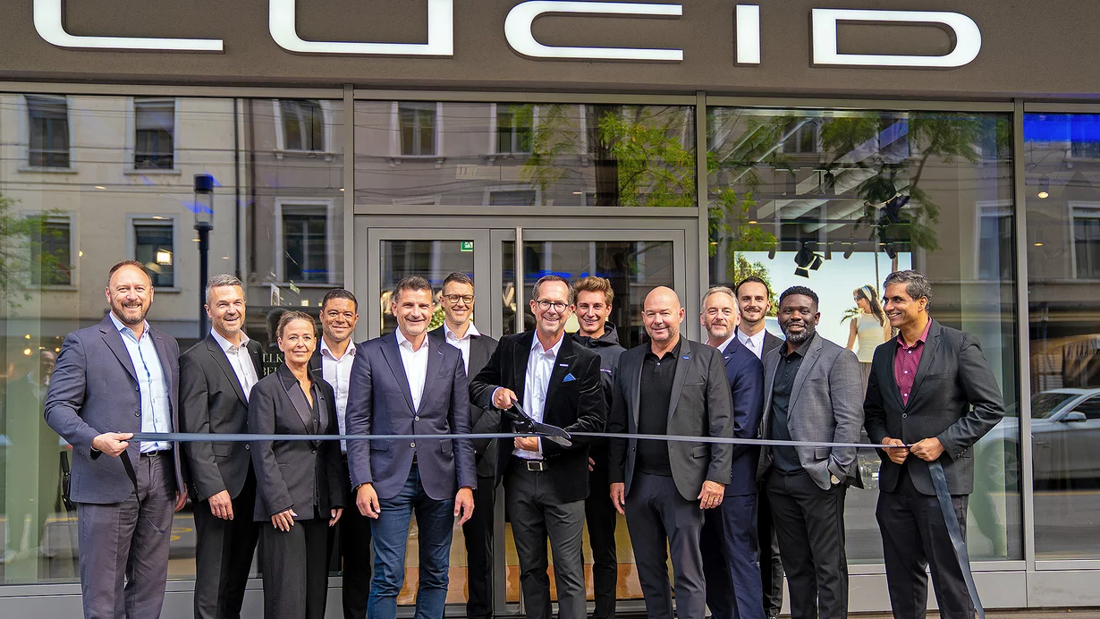 
										Lucid feiert Eröffnung seines Studios in Zürich
									