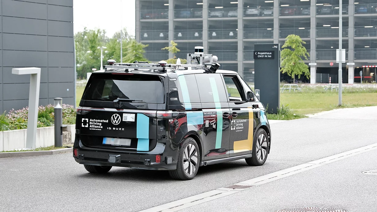 
										Bosch und Cariad machen das Automatisierte Fahren mit KI noch sicherer und komfortabler. Foto: Bosch
									