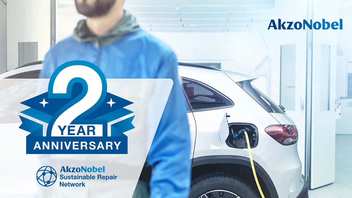 
										AkzoNobel Vehicle Refinishes erweitert sein nachhaltiges Reparaturnetzwerk in ganz Europa
									