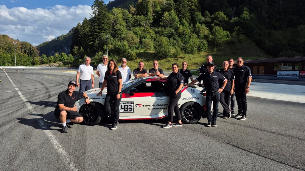 
										An den Bridgestone Swiss Training Days 2026 standen Fahrpraxis und Wissensvermittlung im Mittelpunkt. Foto: Bridgestone
									