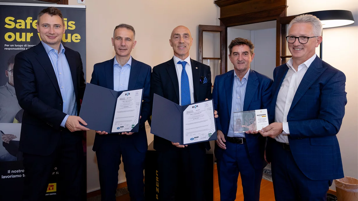 
										ISO 14001- und ISO 45001-Zertifizierungen für Driver Agom
									