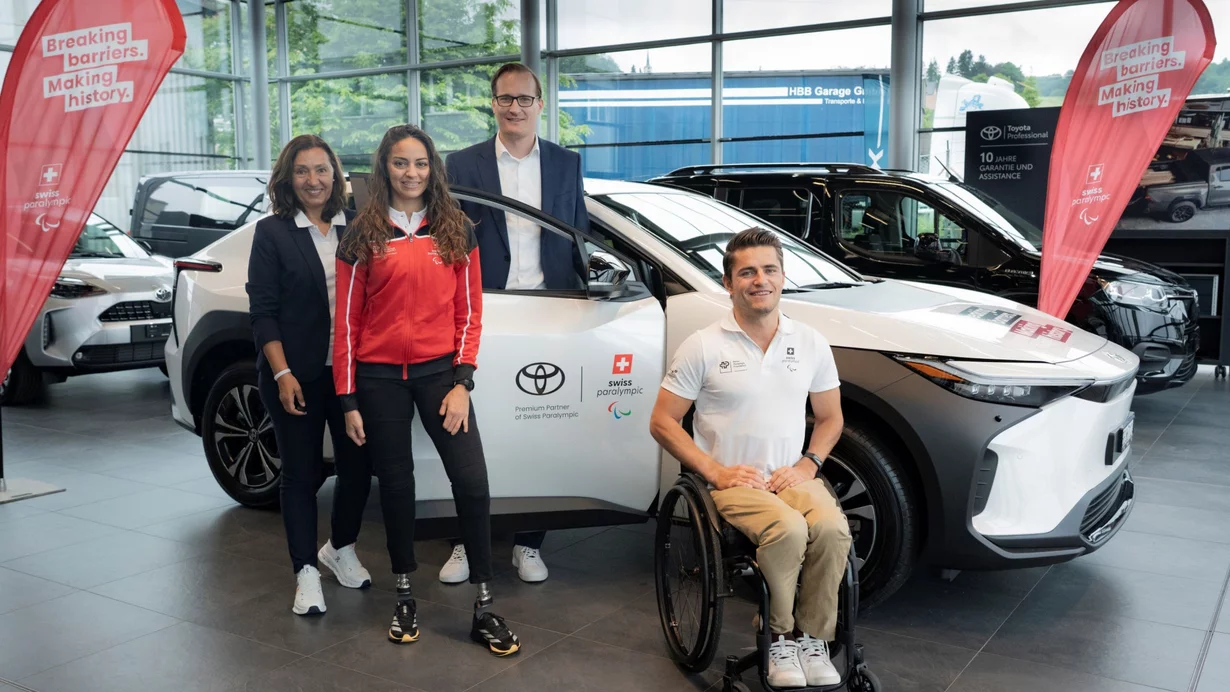 
										Toyota ist neuer Premium Partner von Swiss Paralympic
									