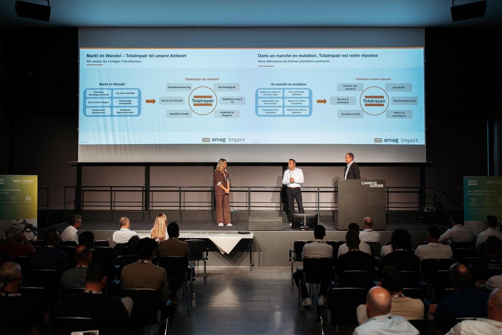 
										In occasione del convegno Totalrepair tenutosi a Sursee, Amag ha comunicato che negli ultimi tre anni la rete K+L &egrave; cresciuta passando da 36 a 139 aziende partner. Foto: Amag
									