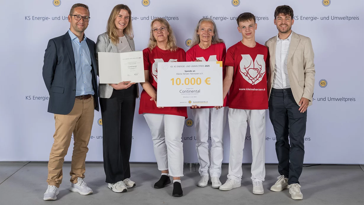 
										KS Energie- und Umweltpreis 2025 geht an Continental
									