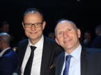 Giorgio Feitknecht, CEO di ESA, e il direttore di auto-schweiz Andreas Burgener.
