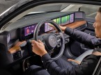 Digitalisierung und Infotainment sind eine der Technik-Megatrends. Selbst im Honda e, dem neuen BEV-Kleinwagen, nehmen die Bildschirme fürs Infotainment die ganze Fahrzeugbreite ein. (Bild: Honda)
