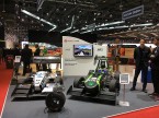 Unter Strom: Die Elektro-Racer der Schweizer Formula-Student-Teams am AGVS-Stand.